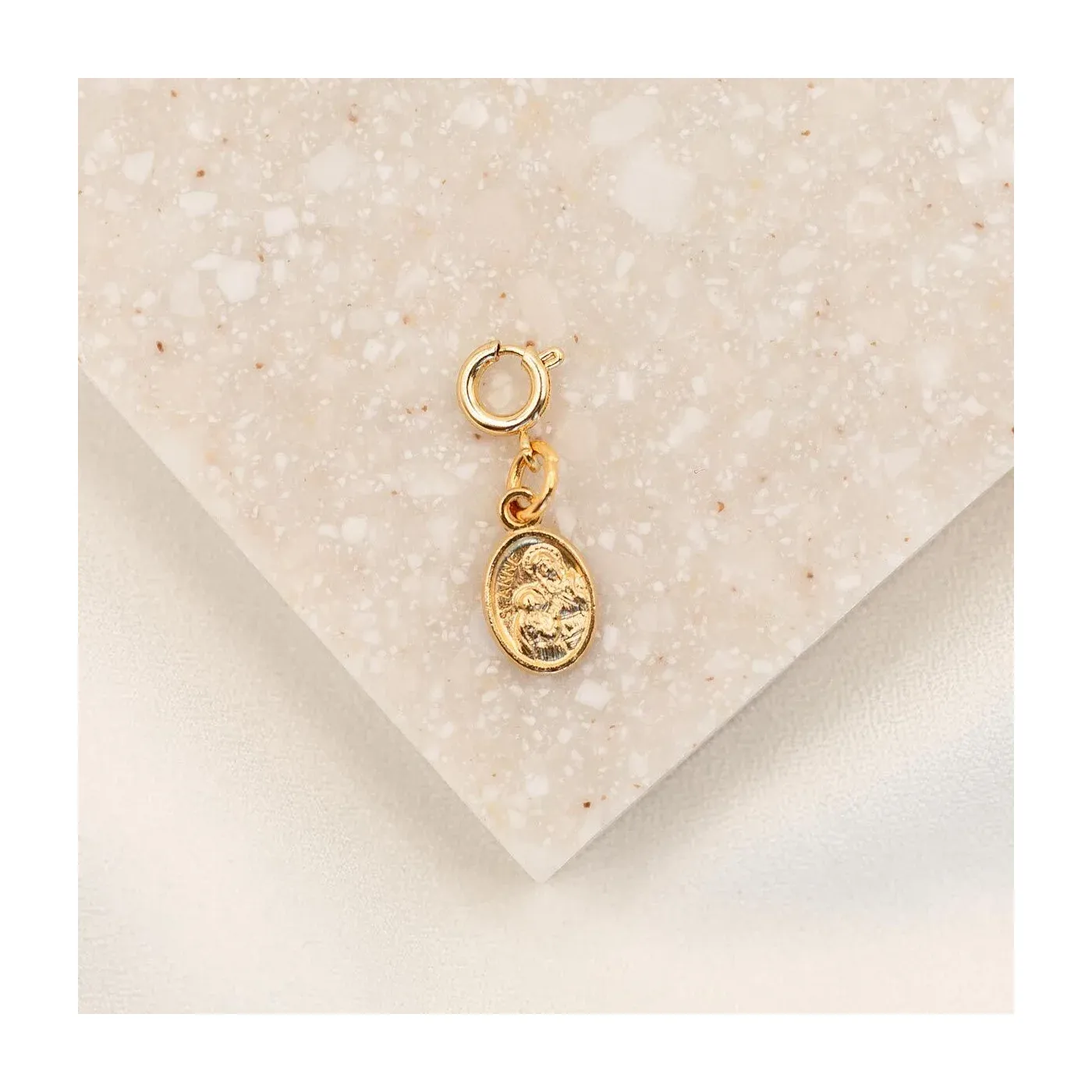 MSMH St. Anne Charm, Gold (46040GD) MSMH St. Anne Charm, Gold - 46040GD