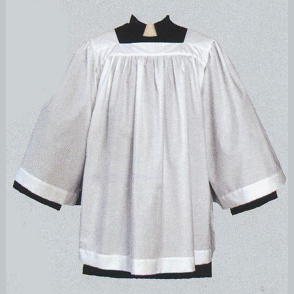 Beau Veste Altar Server Square Neck Surplice #179 Sizes 8 through 14
