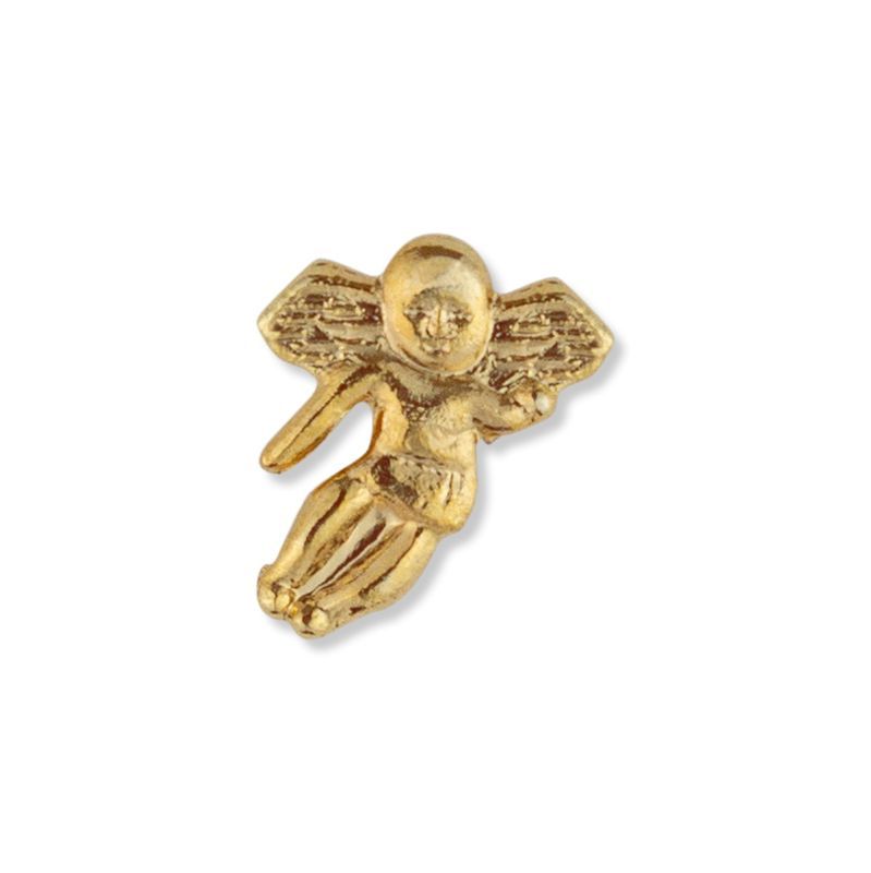 Angel On My Shoulder Lapel Pin Gold Tone (23-SJ9748) Gold Tone Angel On My Shoulder Lapel Pin 23-SJ9748