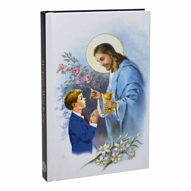 First Mass Book Good Shepherd Edition Missal for boys from Catholic Book Publishing 808/12B 9780899…