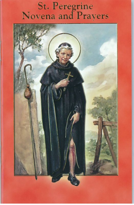St. Peregrine Novena and Prayers Book 12-2432-514 is 3.75" x 5-7/8" and 24 pages beautifully illust…