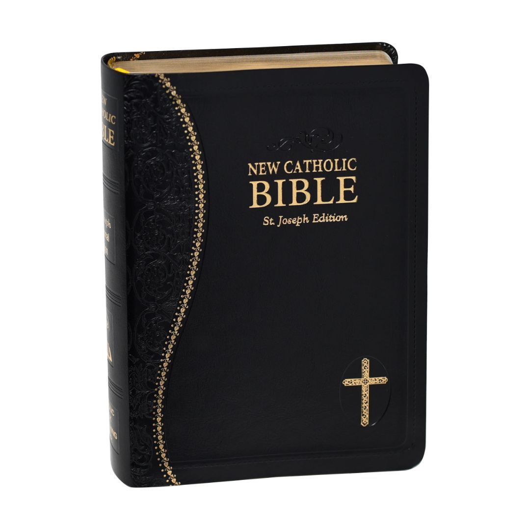 St. Joseph New American Bible Gift Edition Medium Size Black Dura-Lux NABRE 9780899426396  609/19B