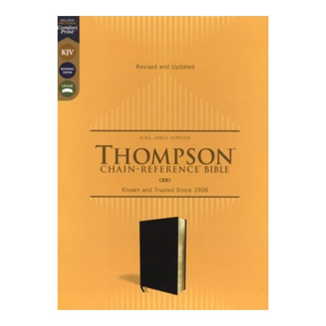 KJV Thompson Chain-Reference Bible Large Print Black KJV Thompson Chain-Reference Bible Large Print Black-9780310459965