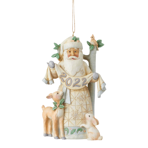 Woodland 2022 Santa Ornament (Heartwood Creek by Jim Shore) - 6011630