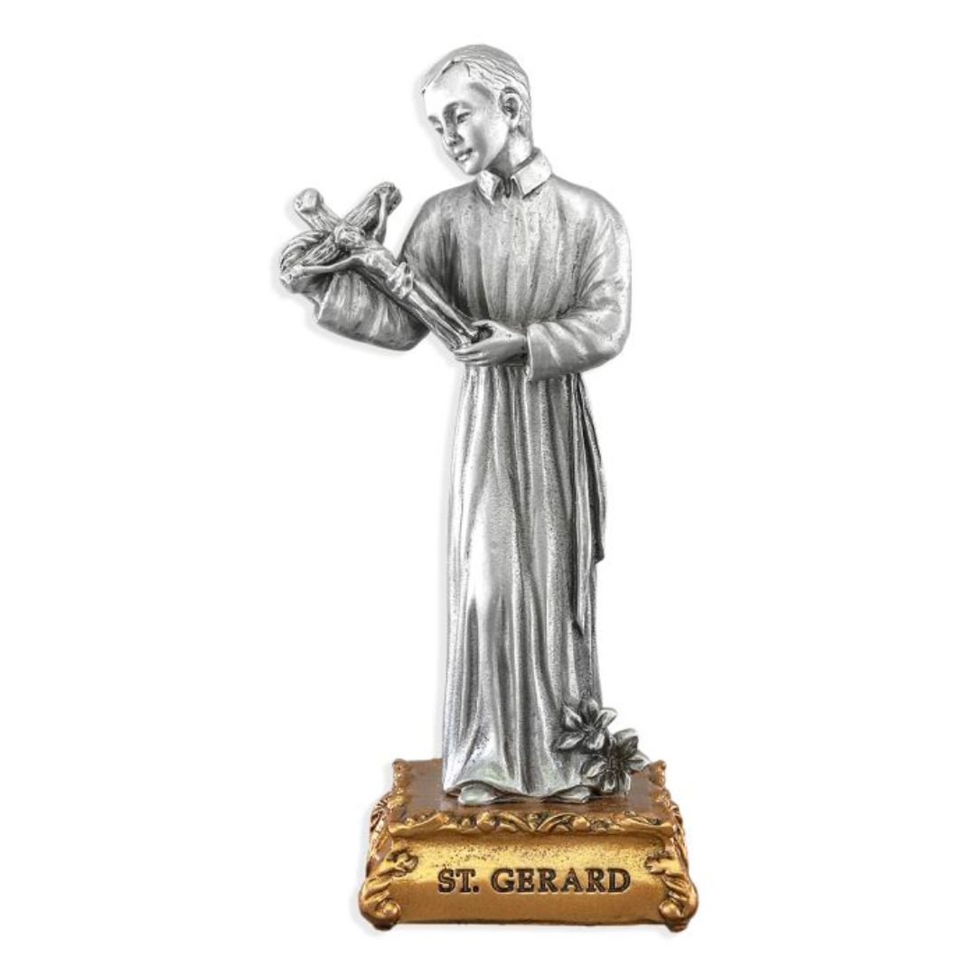 Pewter Statue St. Gerard, 4.5 Pewter Statue 4.5 Inch St. Gerard 12-1799-615
