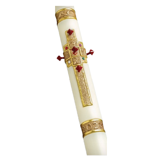 eximious¬Æ 51% Beeswax Paschal Candle Evangelium‚Ñ¢ by Cathedral Candle