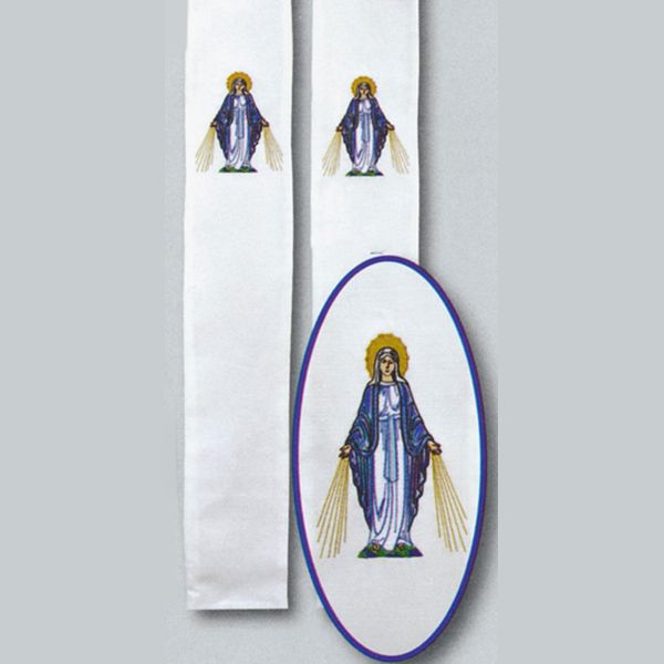 Beau Veste Our Lady Of Grace Deacon Stole 10-792