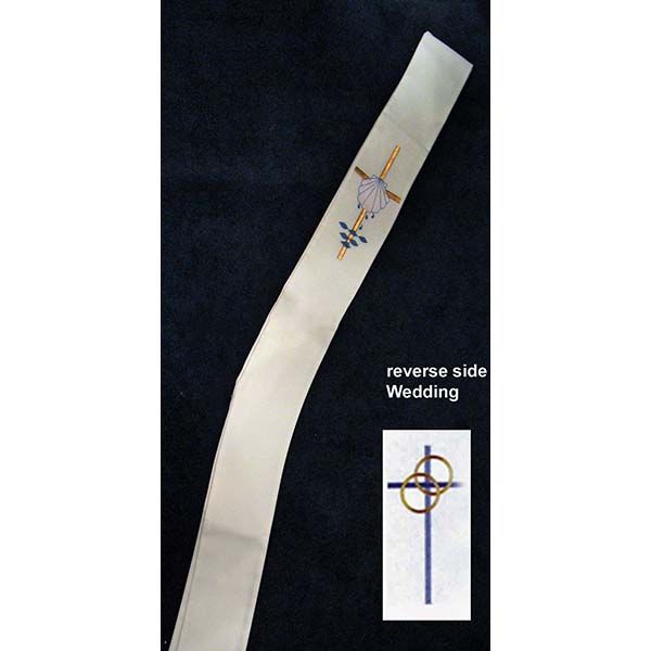 Beau Veste Reversible Wedding/Baptismal Deacon Stole 70415
