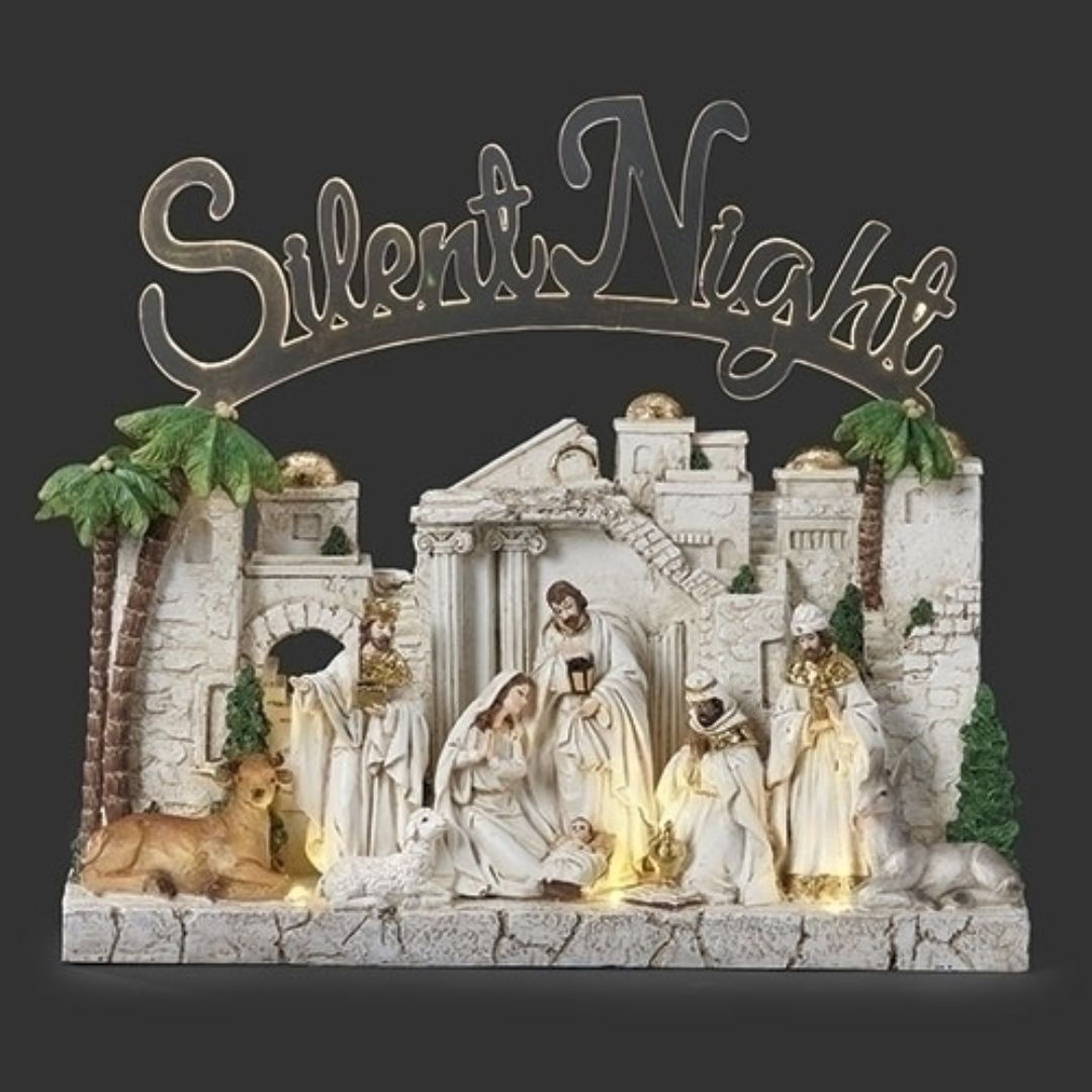 Lighted Nativity Set 11" x 13.25" - 13701205400