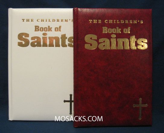 The Children's Book of Saints Burgundy or White Gift Edition by Regina Press 60-9780882715223