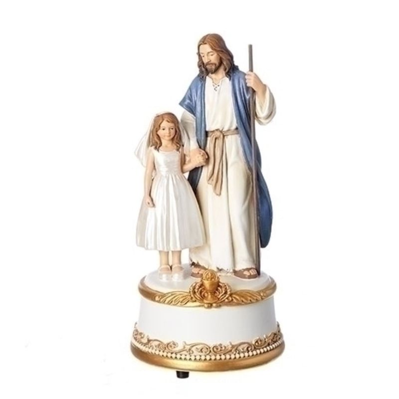 First Communion Joseph's Studio Girl With Jesus Musical 604012