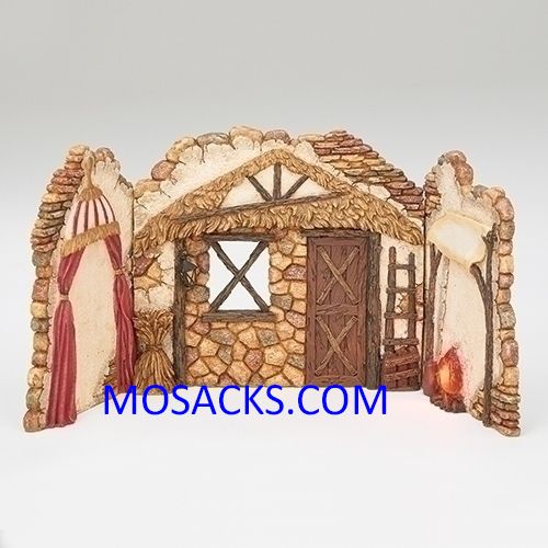 Fontanini 5"  Nativity Lighted Nativity Backdrop-50408