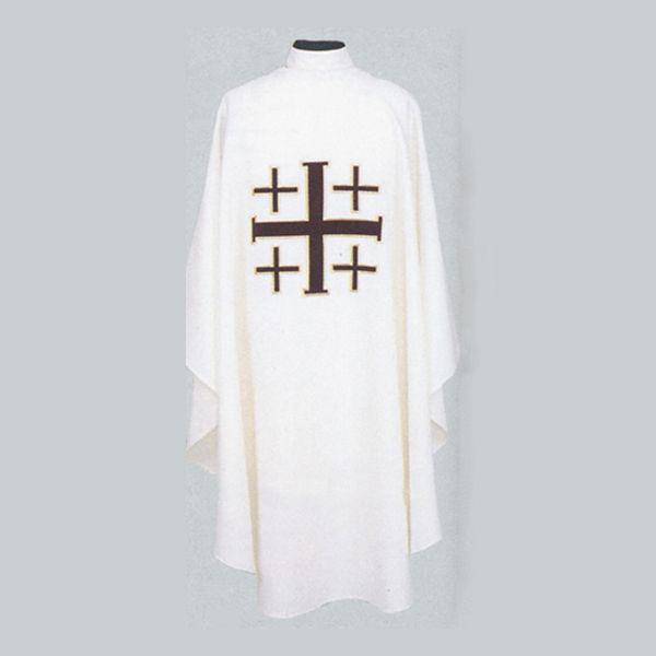 Beau Veste Jerusalem Cross Chasuble-854