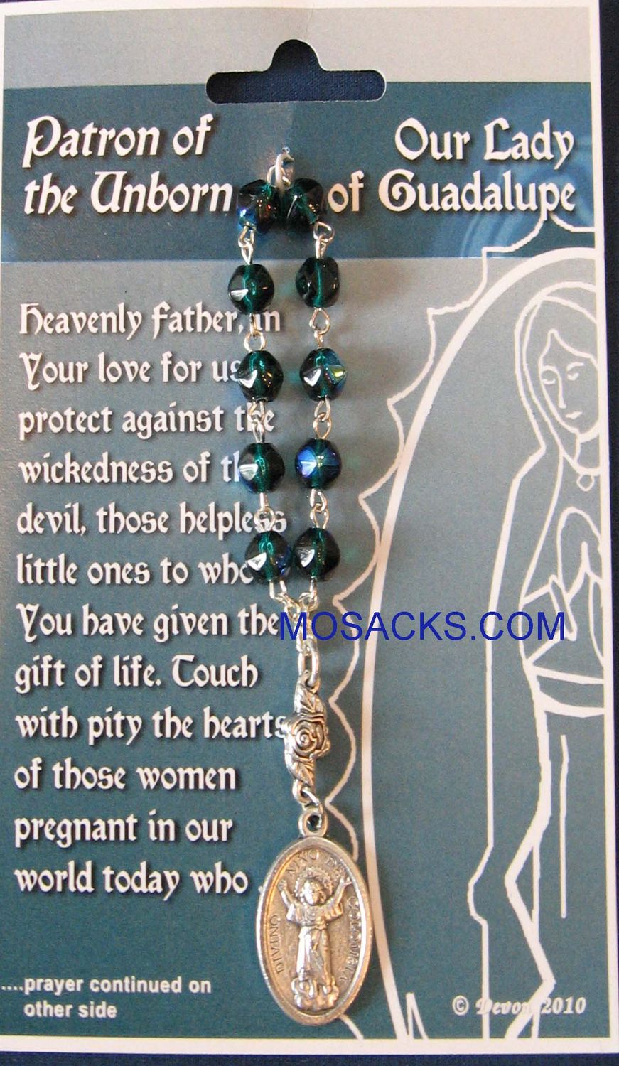 Unborn, Our Lady of Guadalupe One Decade Rosary, 08022GUA
