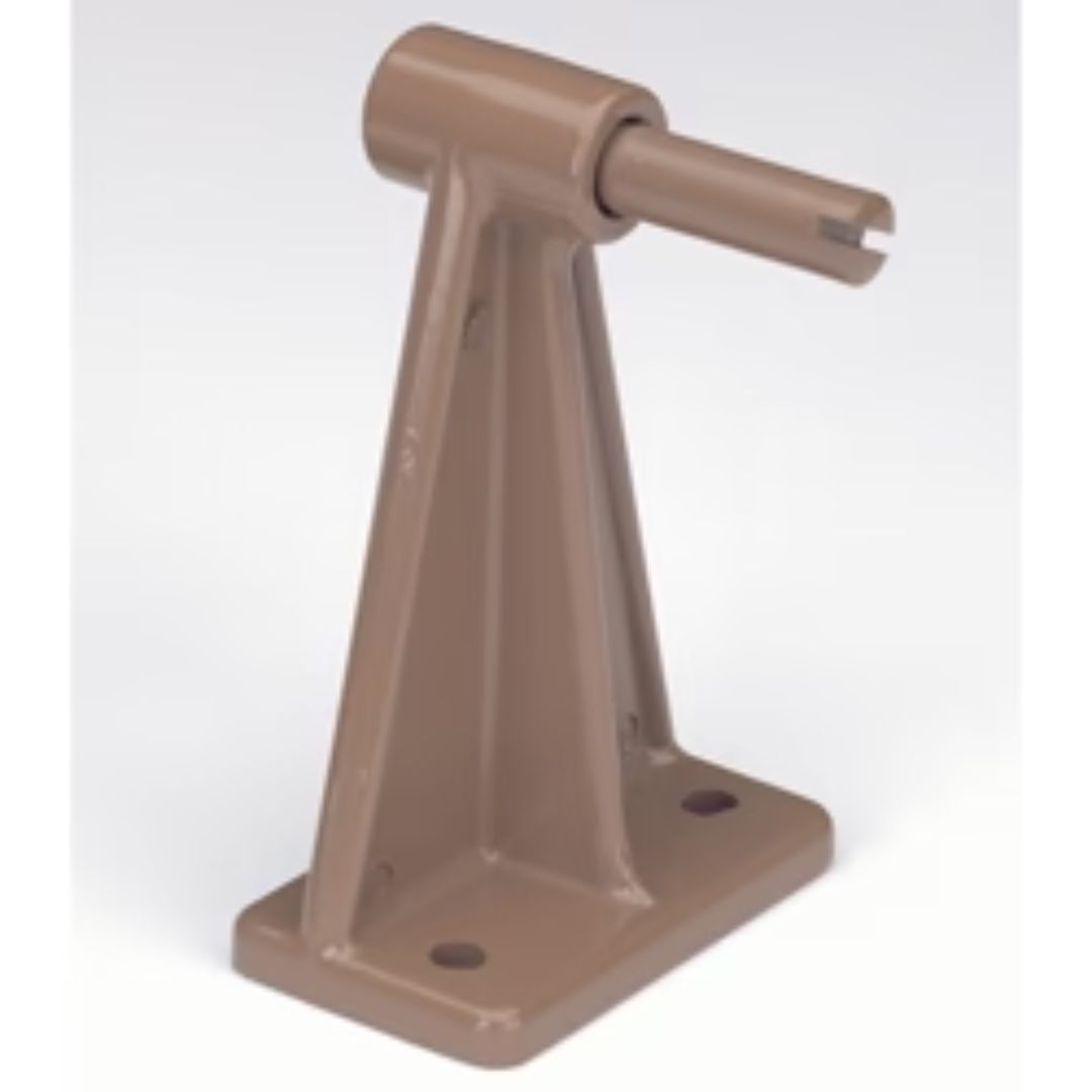 Pew Kneeler Floor Brackets For 4 Arm 8-RU-B (Pair) Pew Kneeler Floor Bracket For 4 Arm 8-RU-B