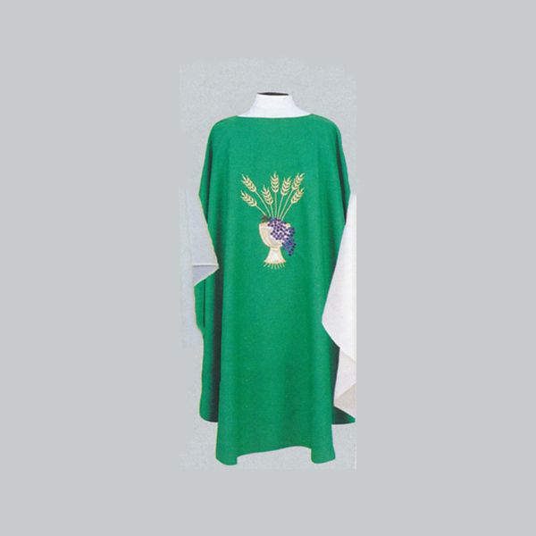 Beau Veste Chalice Grapes Wheat Chasuble-873