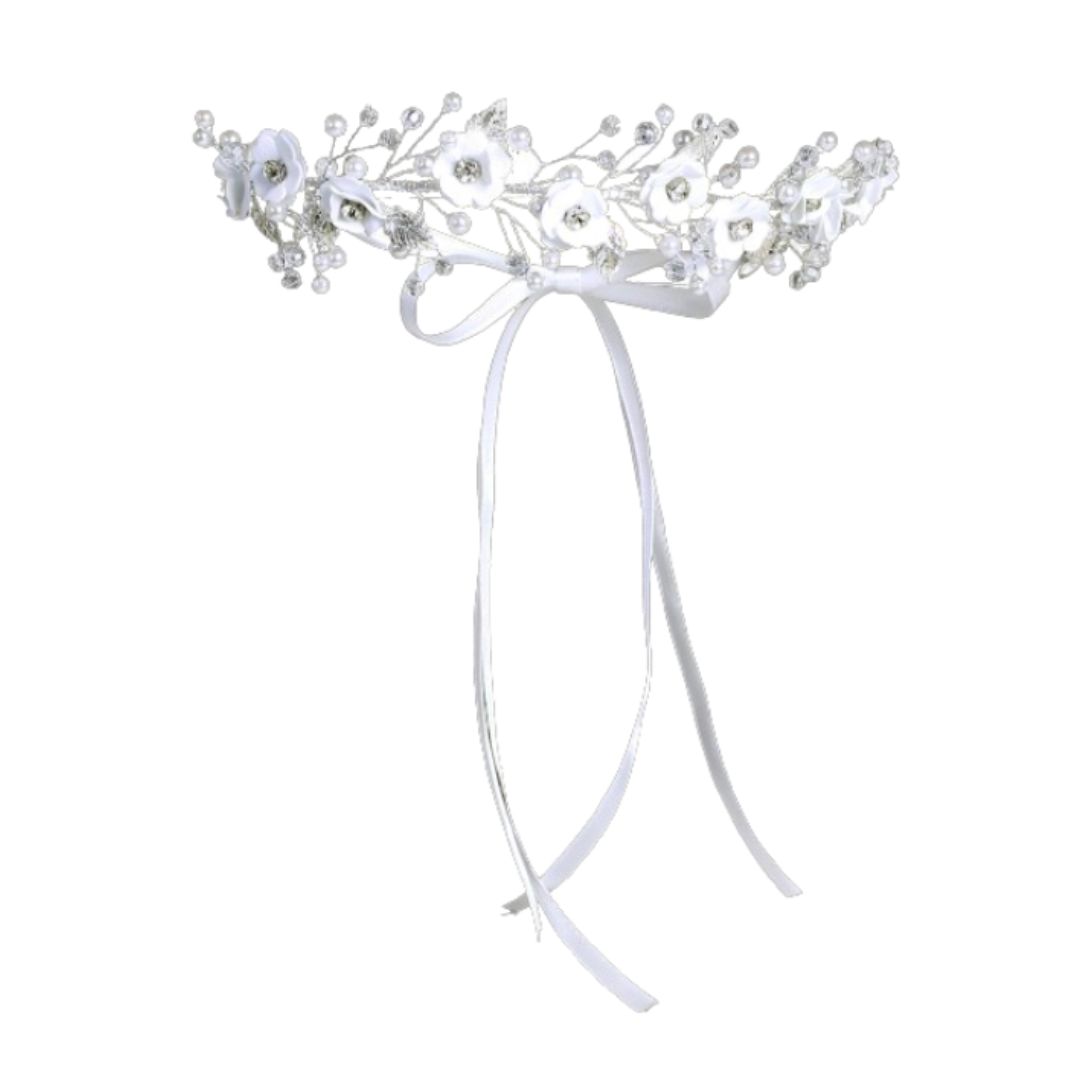 Communion Floral Crown (T-354)