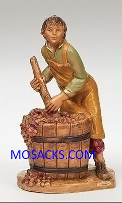 Fontainin 5" Heirloom Nativity Dionysius Wine Maker-59810