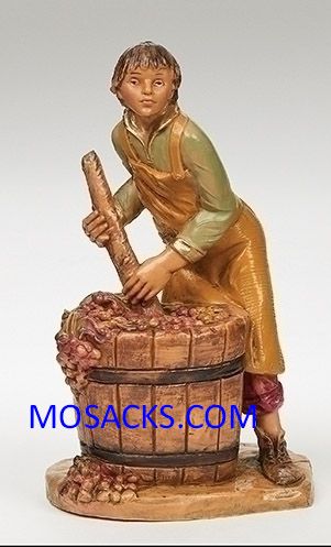 Fontainin 5" Heirloom Nativity Dionysius Wine Maker-59810