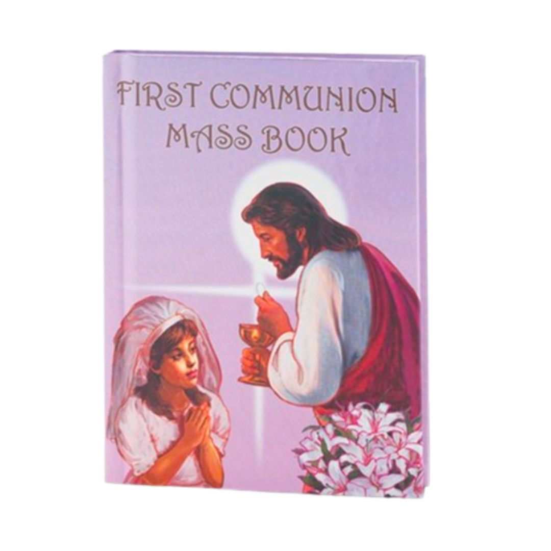 Communion Economy Mass Book (Girl) First Communion Mass Book Communion Economy Mass Book Girl 12-2465