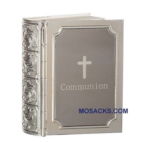 Communion Metal Bible Keepsake Box 19779 First Holy Communion Metal Bible Keepsake Box 20-19779