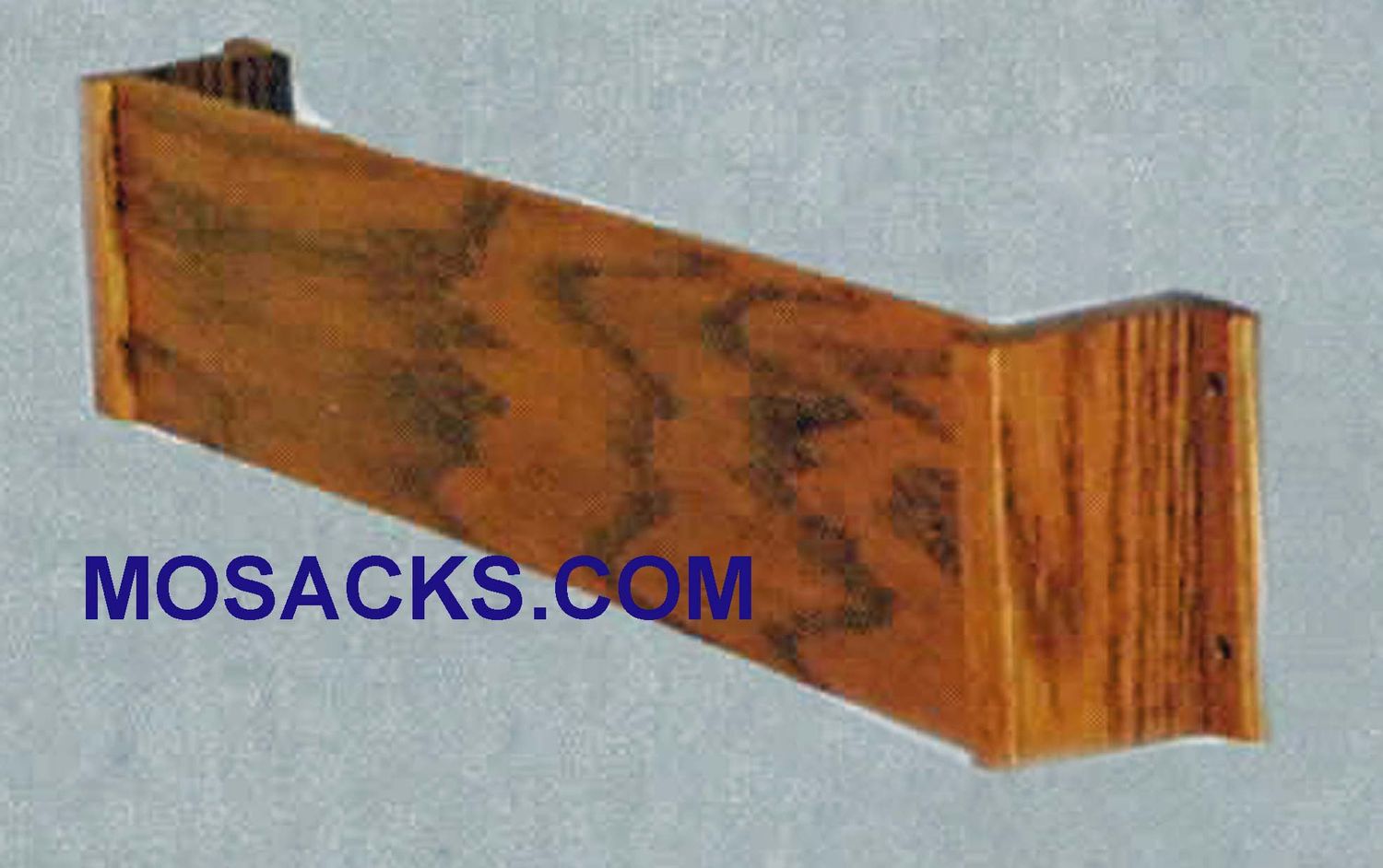 Wood Hymn Book Rack Pew Accessory Interior measures 20" w x 2-1/4" d 40-257 Woerner Church Furnitur…