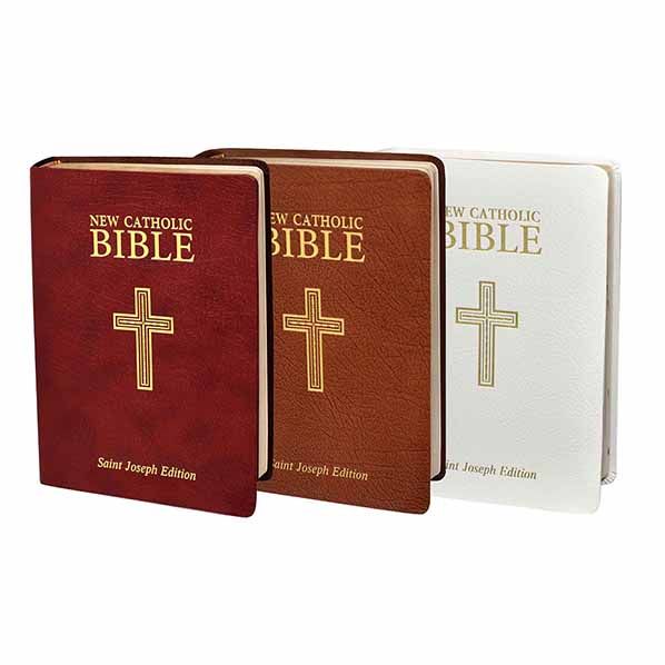 St. Joseph NCB Gift Edition-Personal Size - Medium Size Deluxe Bonded Leather 60-608/13BN or 608/13…