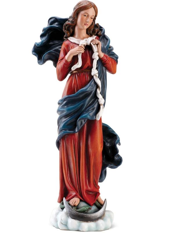 Joseph's Studio Mary Undoer Of Knots 10 Inch Statue