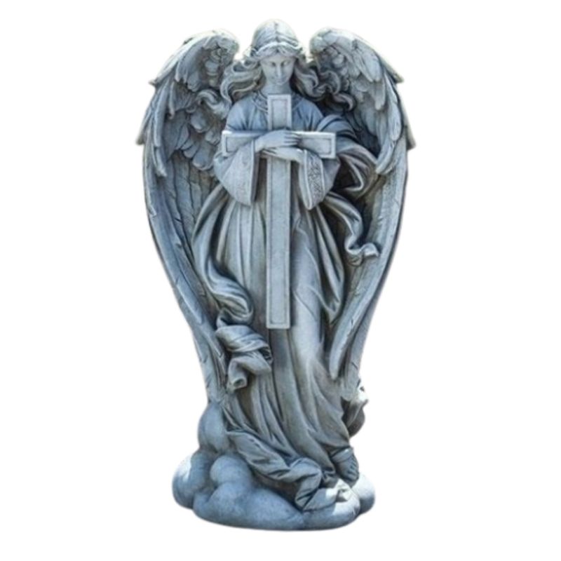 Joseph Studio Angel with Baby Statue 63650