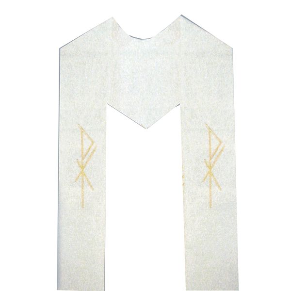 Beau Veste Resurrection Overlay Stole Chi Rho 764