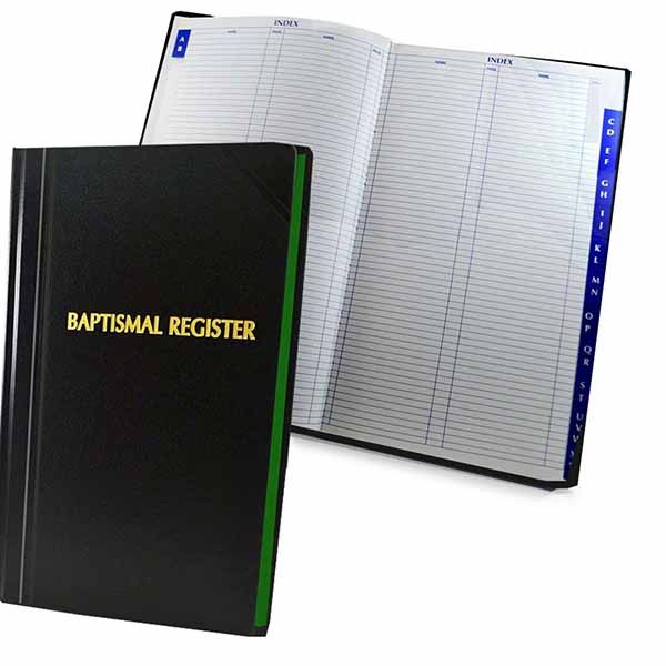 Standard Baptism Register No. 103