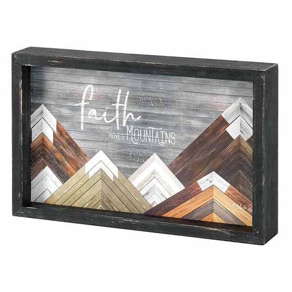 "Faith Moves Mountains" Wall Art - TTPLQW - 24