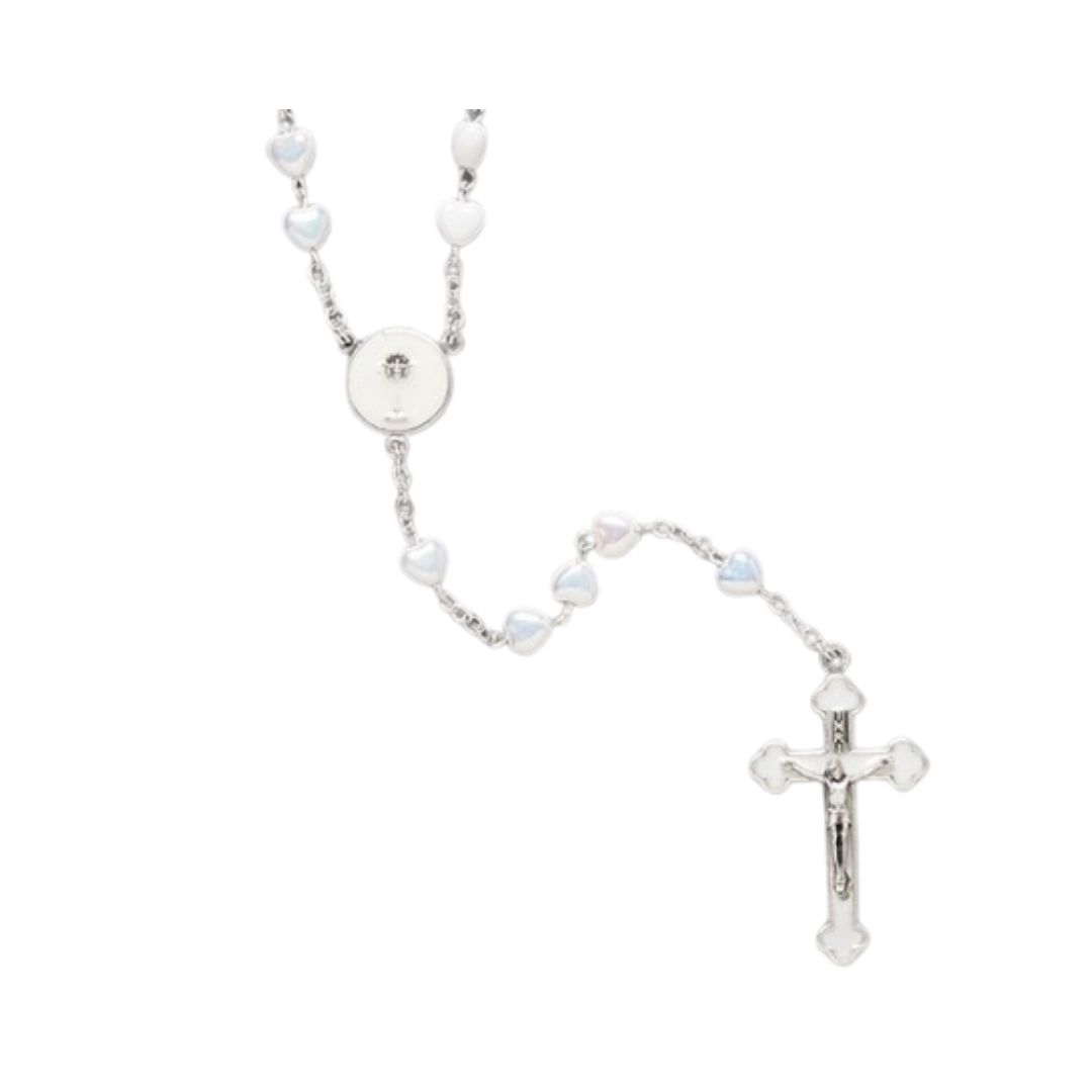 First Communion Rosary (White) First Communion Rosary White - 62154