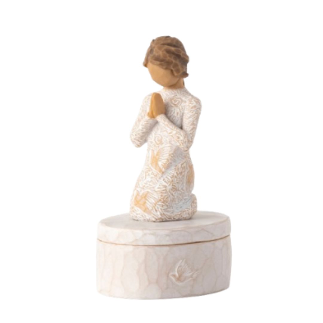 Willow Tree Prayer of Peace Keepsake Box - 28180