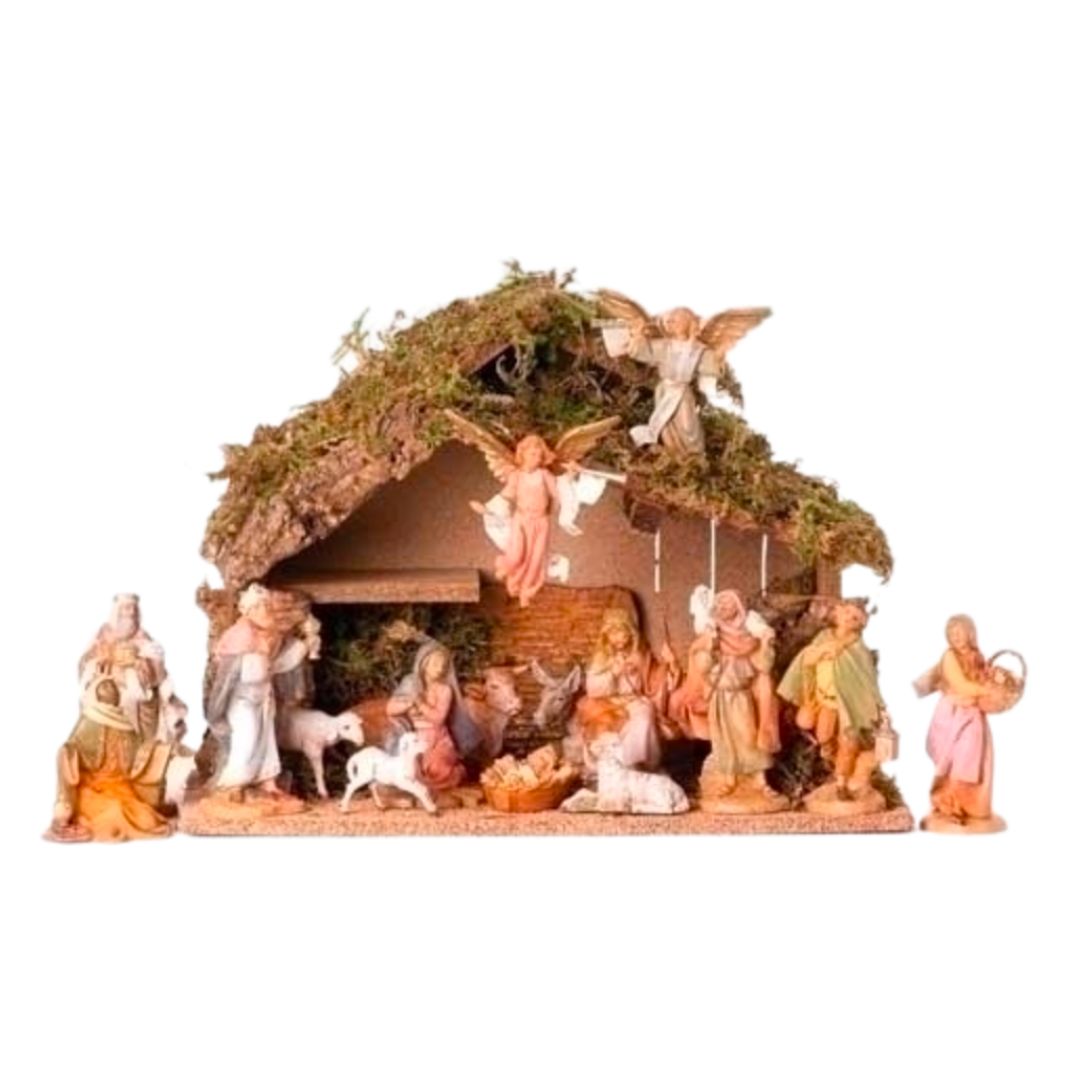 Fontanini 5 Inch Nativity 17 Pc. Stable Set 54492