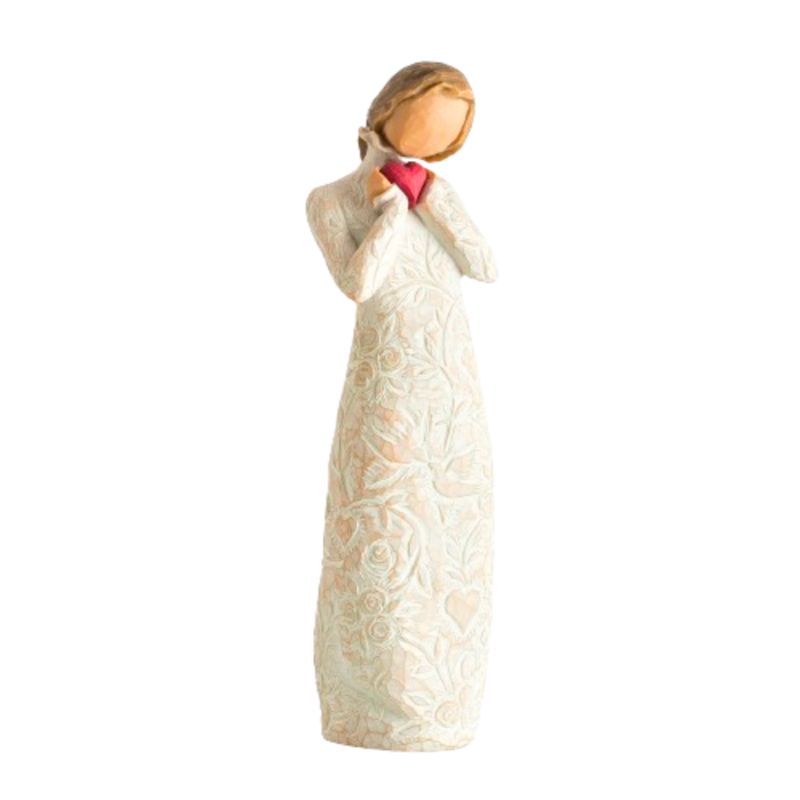 Willow Tree Figurine Je t'aime In any language it's you I love 26231
