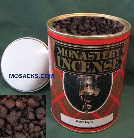 Monastery Incense Aromatic Gums12 ounce Sweet Myrrh-859