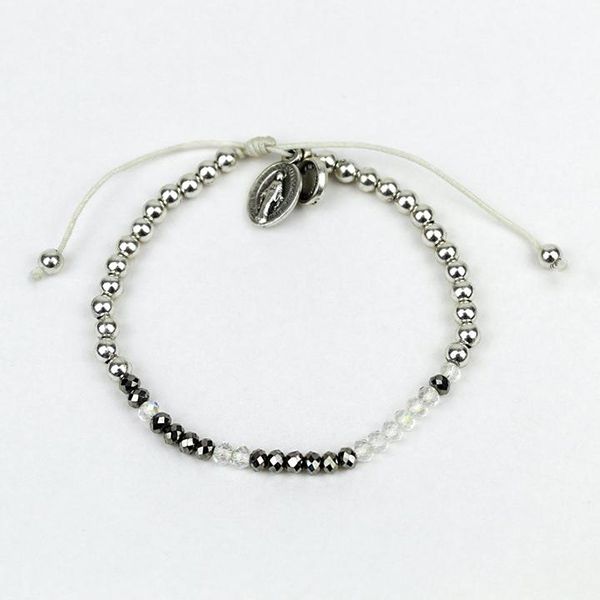 My Saint My Hero Will You Be My Godmother Bracelet-16032SL