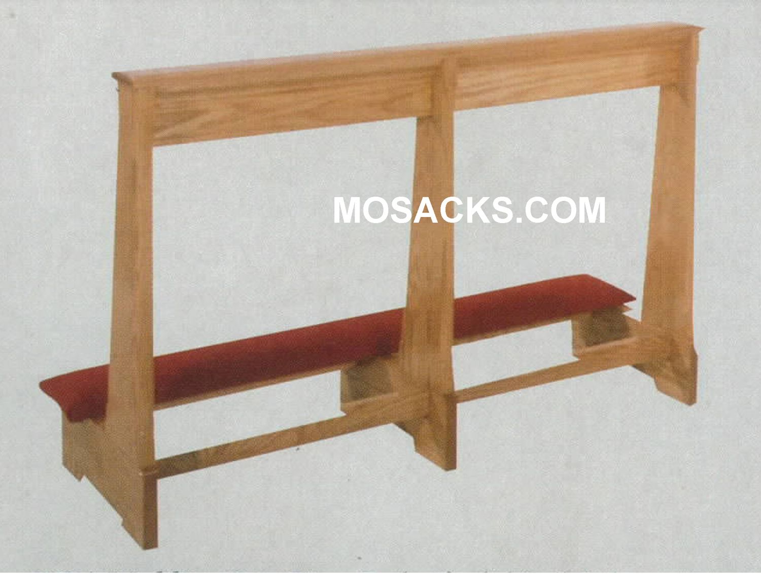 Wedding Prie dieu Kneeler w/padded kneeler 48"w x 19"d 32" H 40-262A