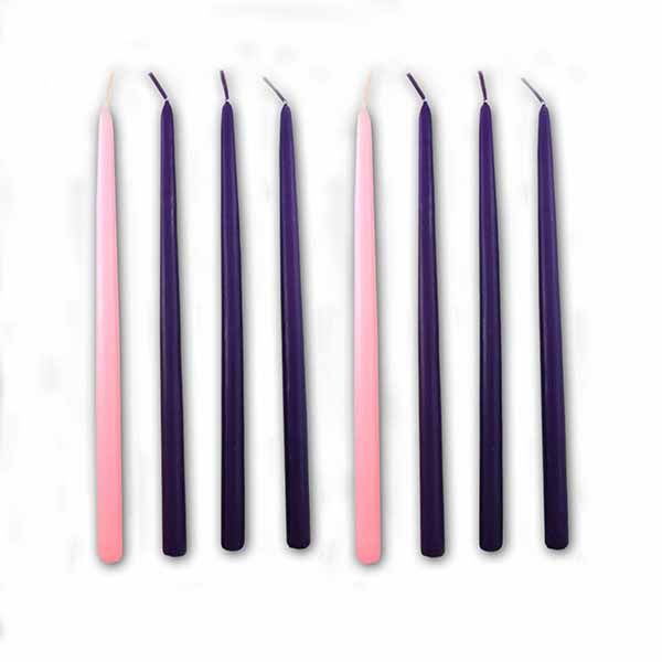 1/2" x 10" Tiny Lites Advent Candles (2 sets)