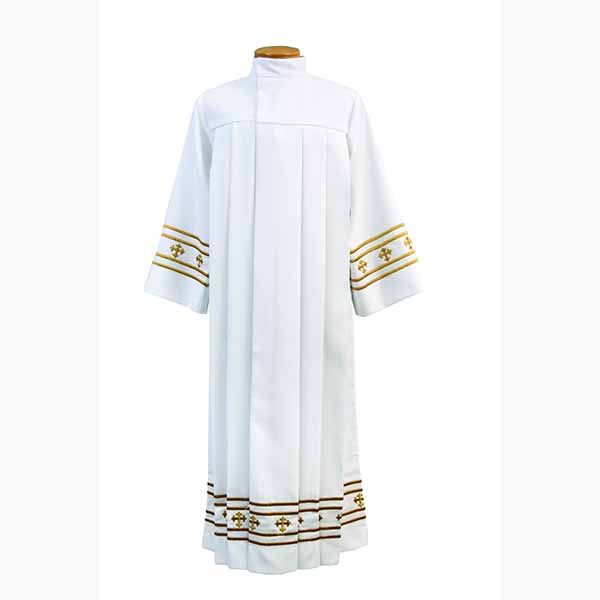Beau Veste Genesis Collection Alb w/Gold Embriodery #GA77MG