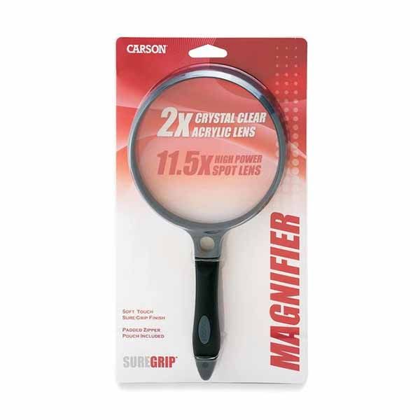 Carson Sure Grip Handheld Magnifier SV-5P