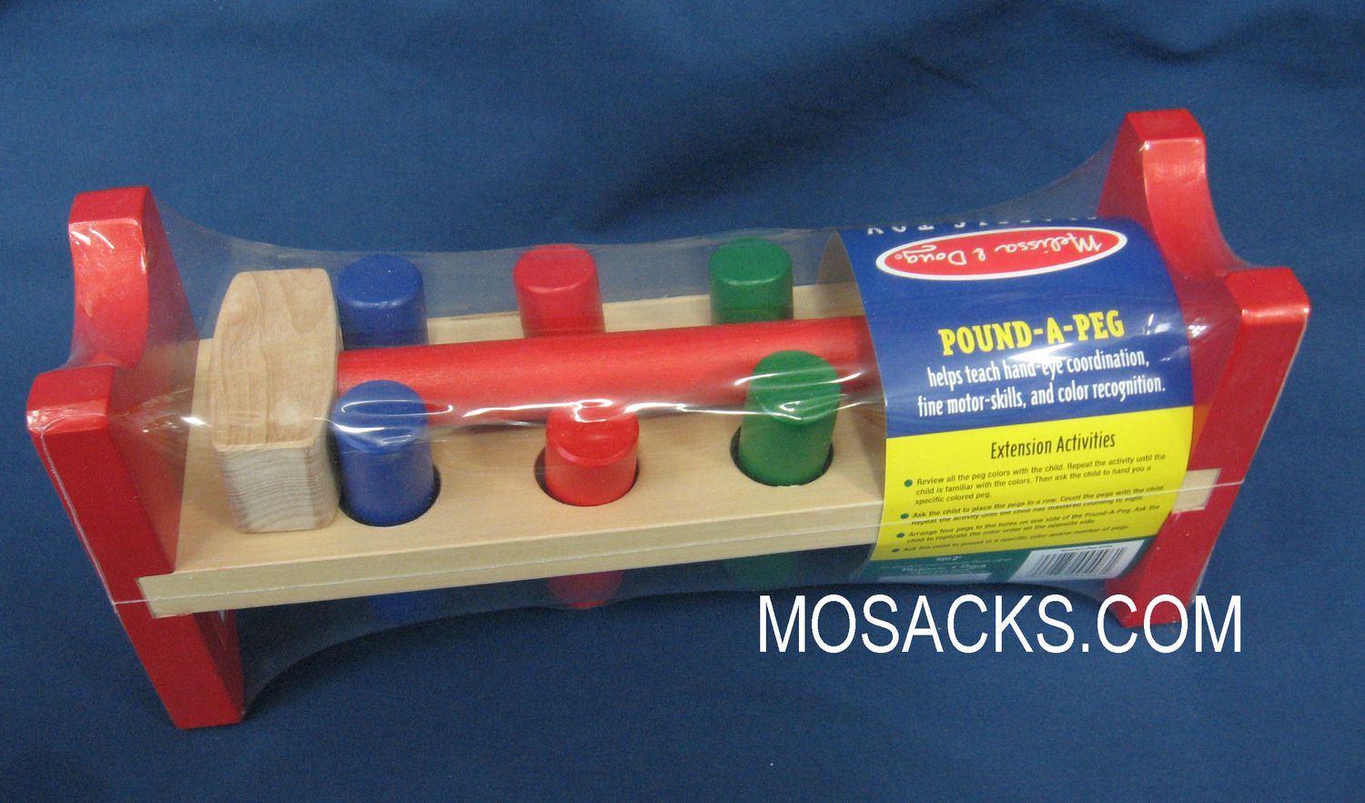 Pound A Peg Wood Toy Age 2+ 00077200496