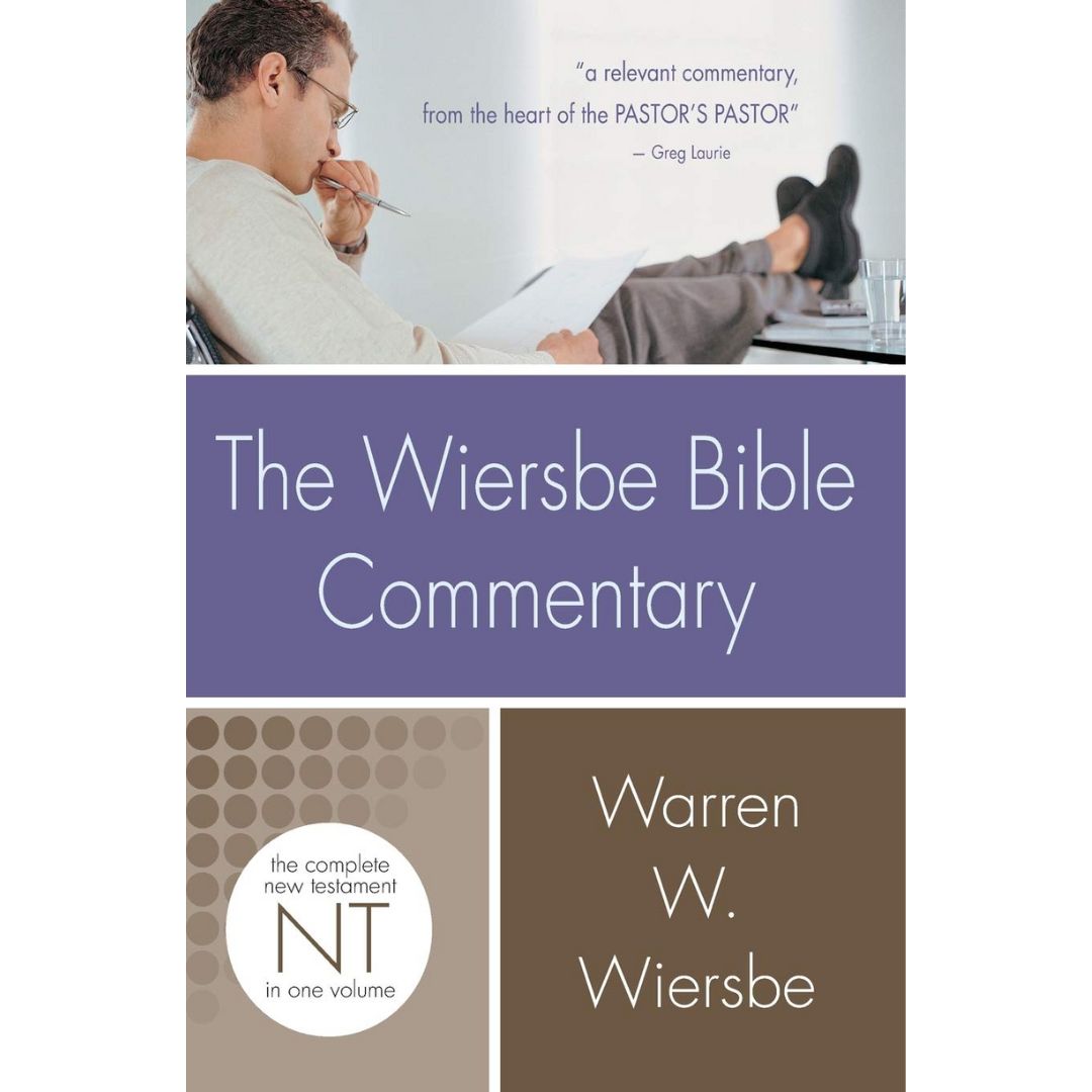 Wiersbe Bible Commentary - New Testament Wiersbe-Bible-Commentary-New-Testament-9780781445399