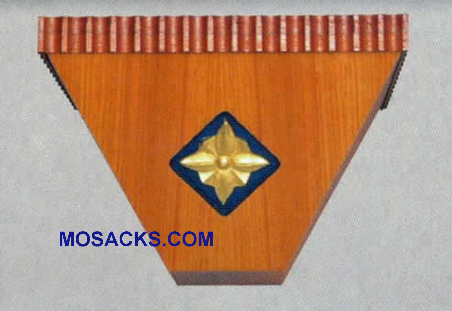 Wooden Wall Mount Pedestal 12"w x 11"d, 8-1/2"h 40-4G17-C W Brand Church Furniture at Mosack‚Äôs