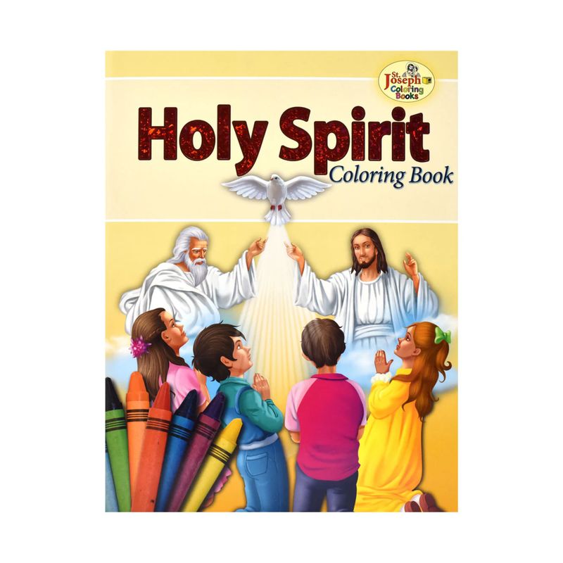 St Joseph Educational Coloring Book Holy Spirit-978089942698-3