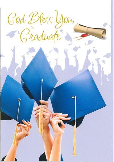 God Bless You Graduate Greeting Card 238-87800