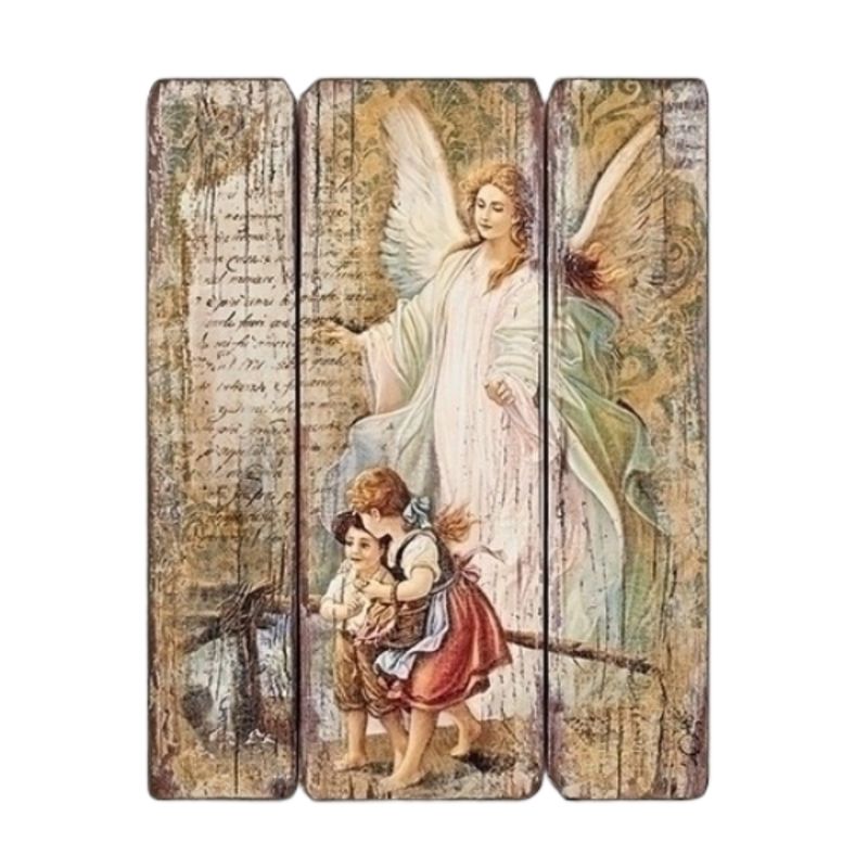 Joseph's Studio Guardian Angel Decorative Panel 15 Joseph's Studio Renaissance Collection Guardian Angel Decorative Panel 15" H 20-66470