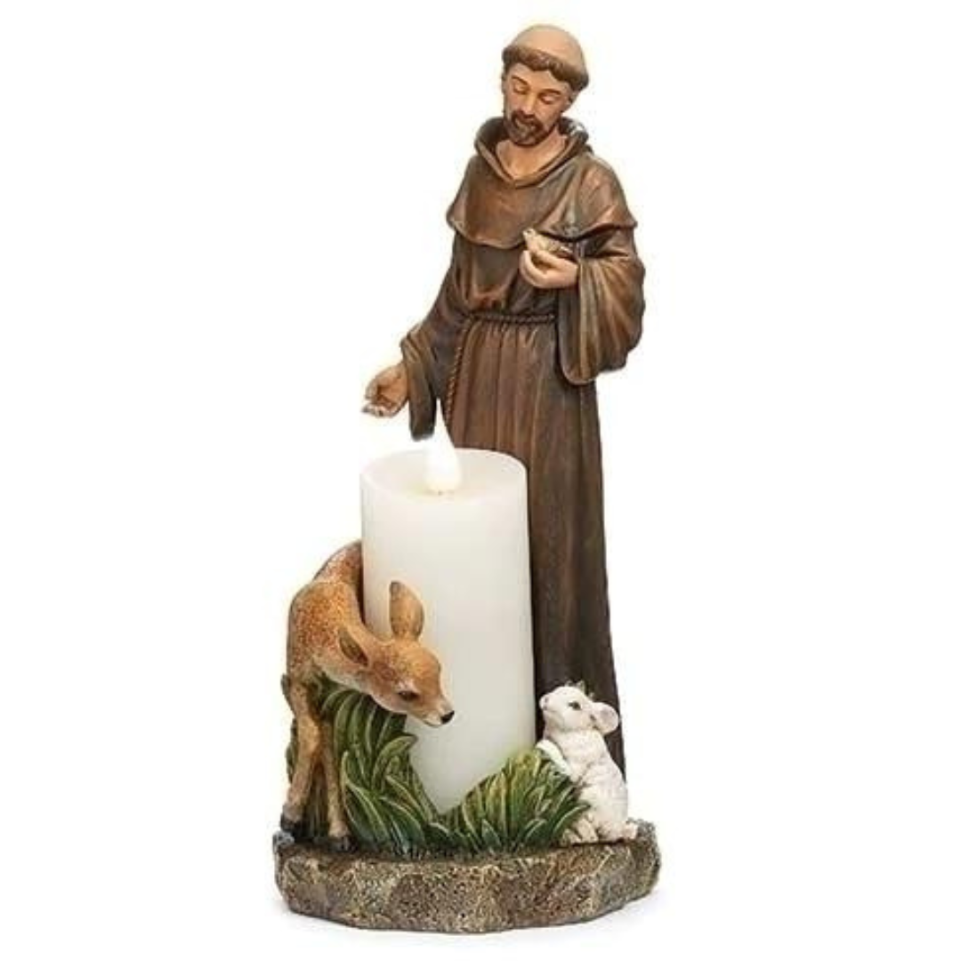 St. Francis Candle Holder St. Francis Candle Holder - 602124