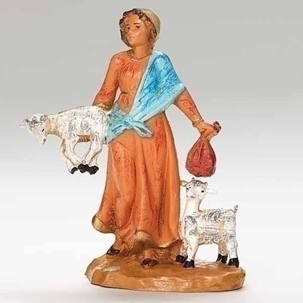 Fontanini Nativity 5" SCALE MELIA, GOAT HERDER 54117